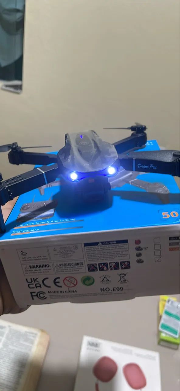 Drone profissional duas baterias com caixa e maleta completo  - Foto 4