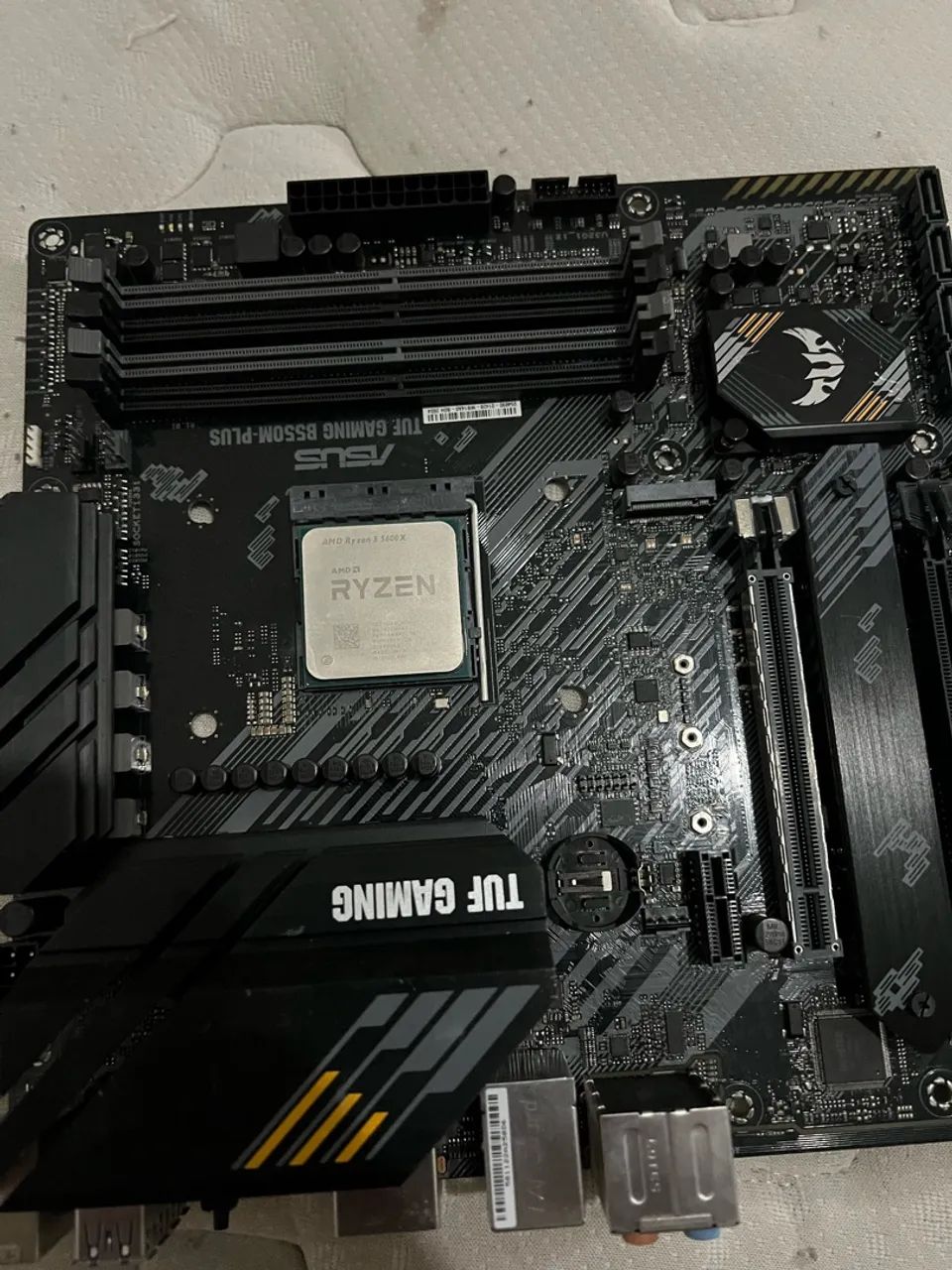 Placa mãe tuf gaming + processador rayzen 5 5600 - Foto 5