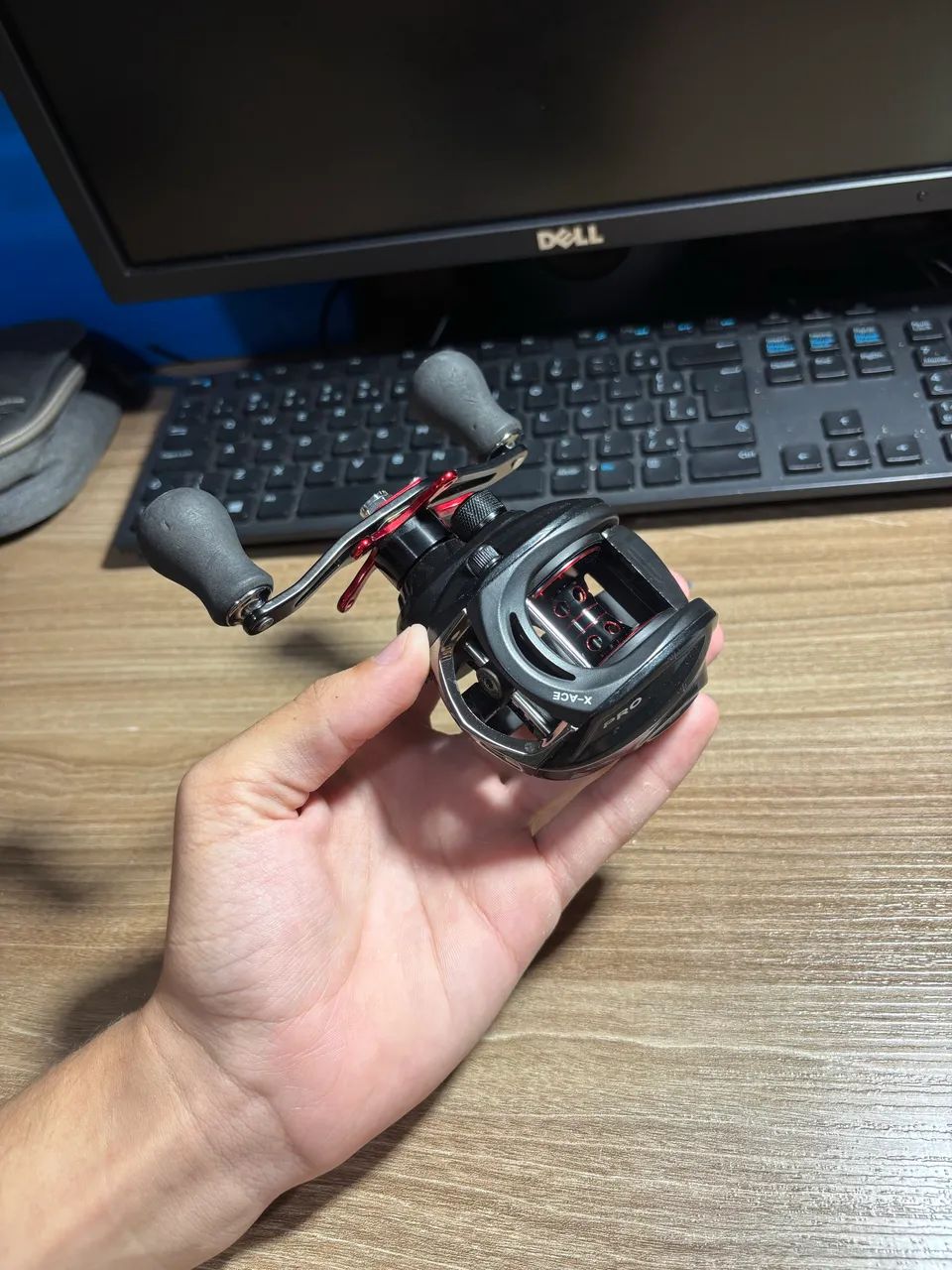 Carretilha x ace pro da jitai manivela direita - Foto 2