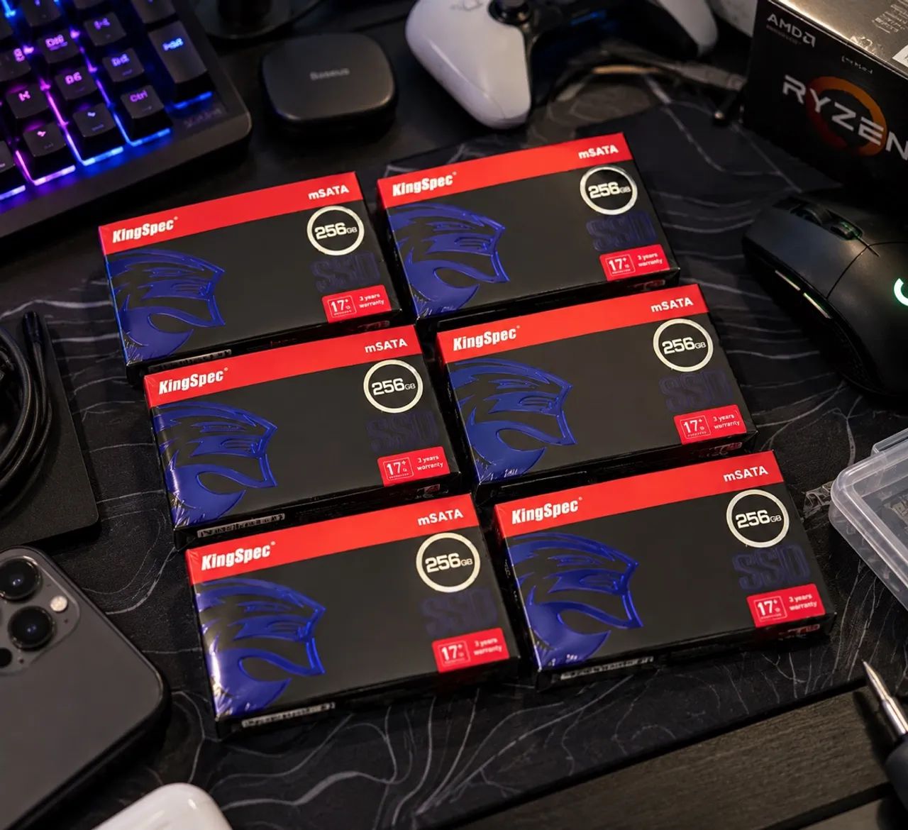 Lote 6x Ssd msata kingpec pc/notebook 