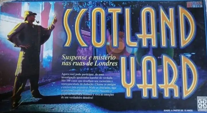 Jogo Scotland Yard RELÍQUIA - Foto 4