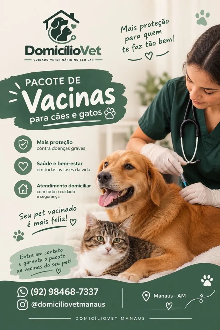 VETERINÁRIO A DOMICÍLIO 