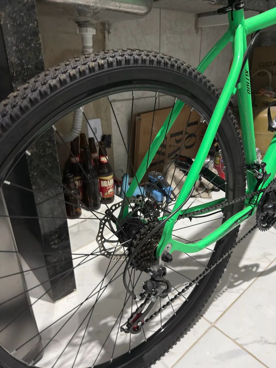 Bicicleta KSW Verde Aro 29 Quadro 21 - Foto 3