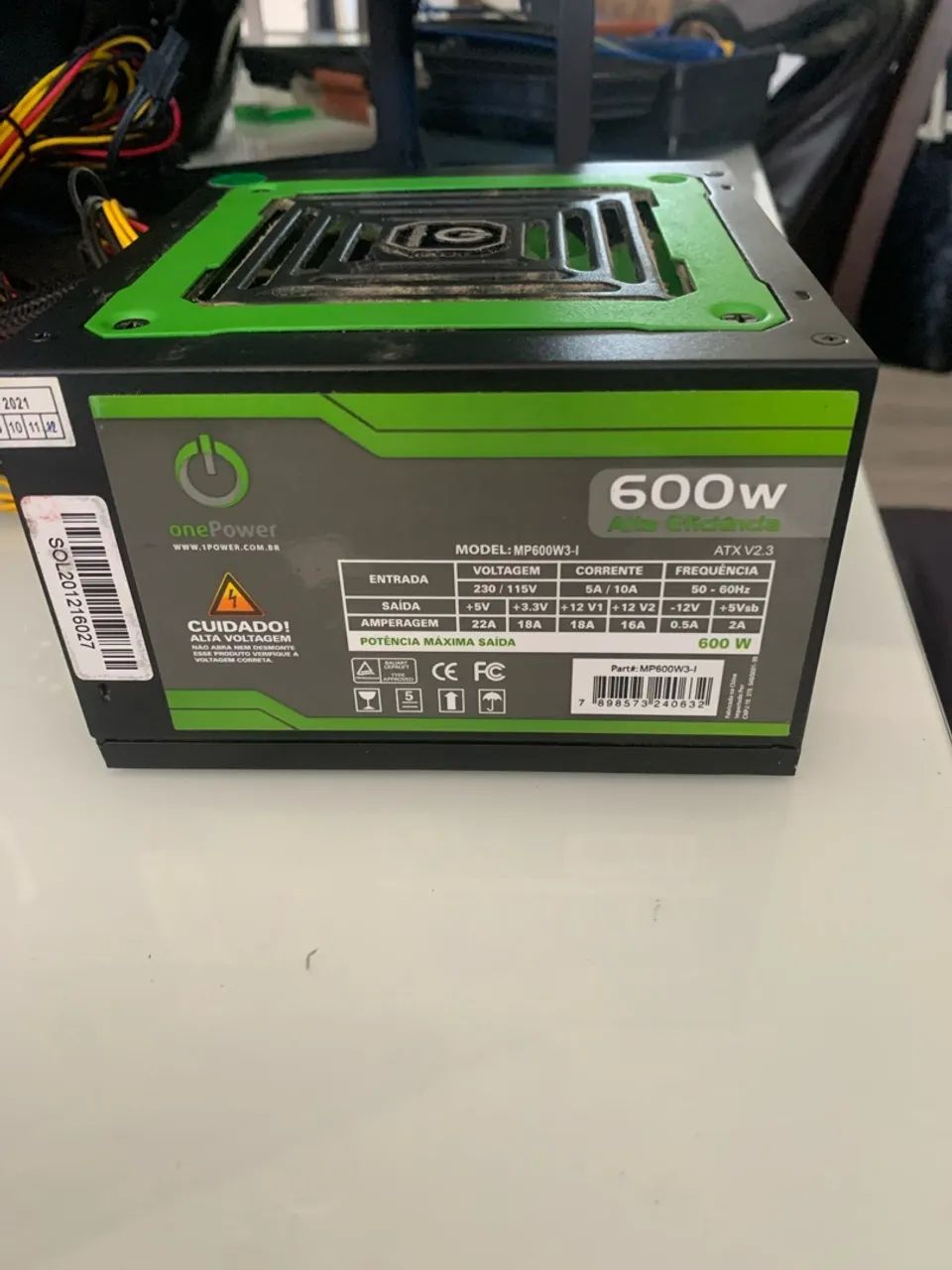 Gabinete PC + Fonte OnePower 600W - Funcionando - Foto 2