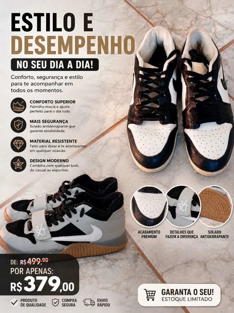 Combo: Tênis Nike