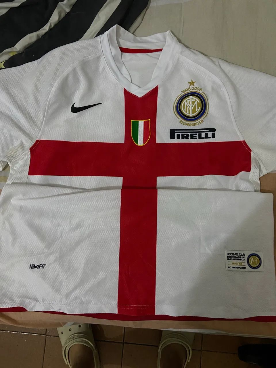 Camisa inter de Milão 2008 centenário  - Foto 4
