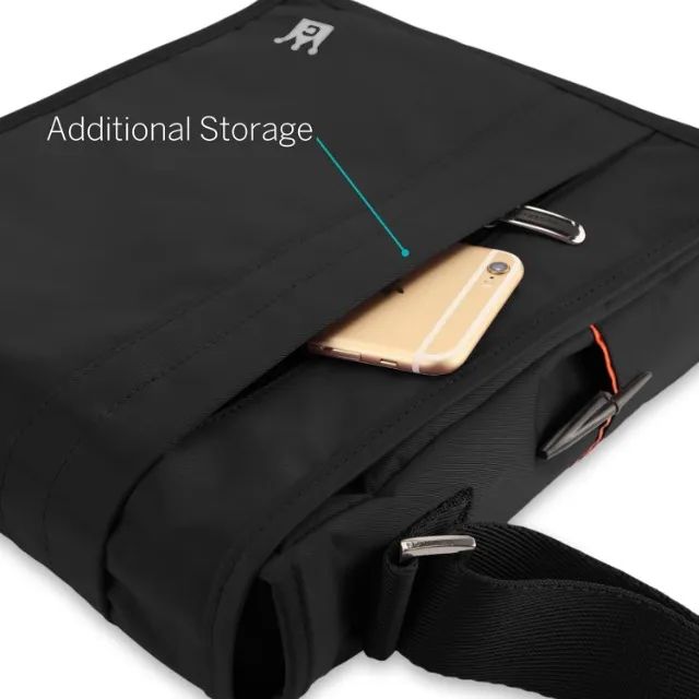 Bolsa CaseCrown Polyester Resistente à Água (Preta) para iPad Tablet Notebook - Foto 5