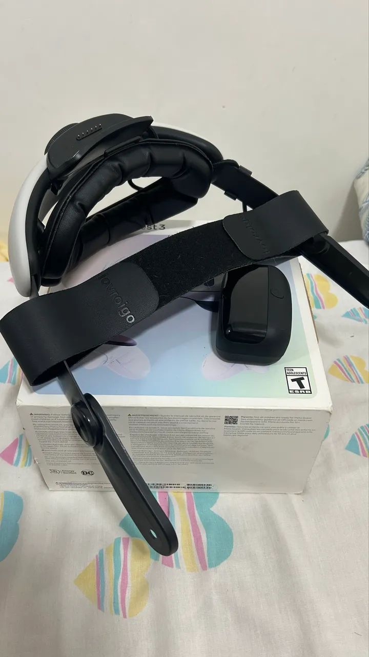 Meta quest 3 512 GB + Bobovr + bateria   - Foto 4