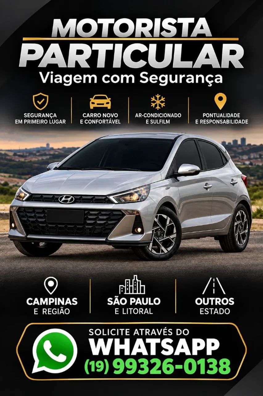 Motorista Particular Campinas 