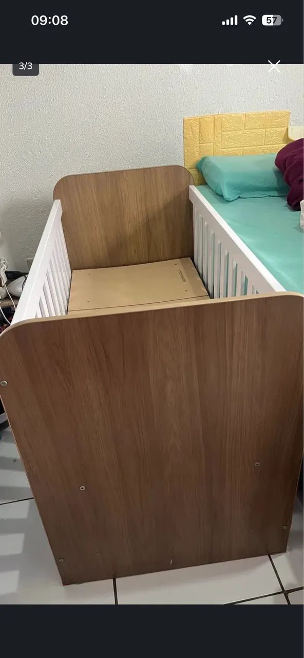 Berço com colchão - Foto 3