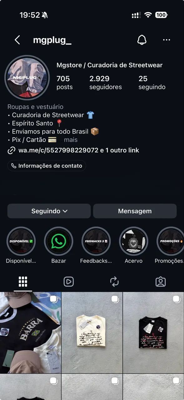 Barra Crew Raízes Iconografia Off White  - Foto 4