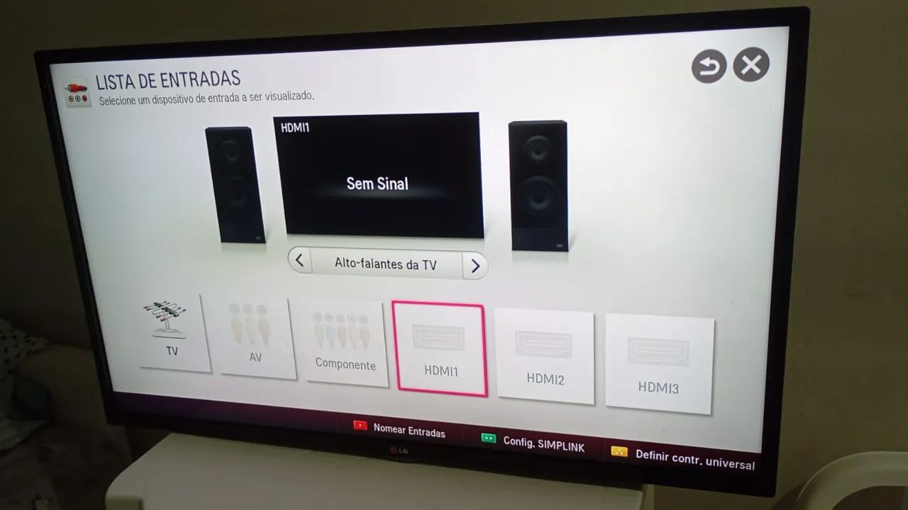 Vendo tv LG 43 polegadas 1.000
