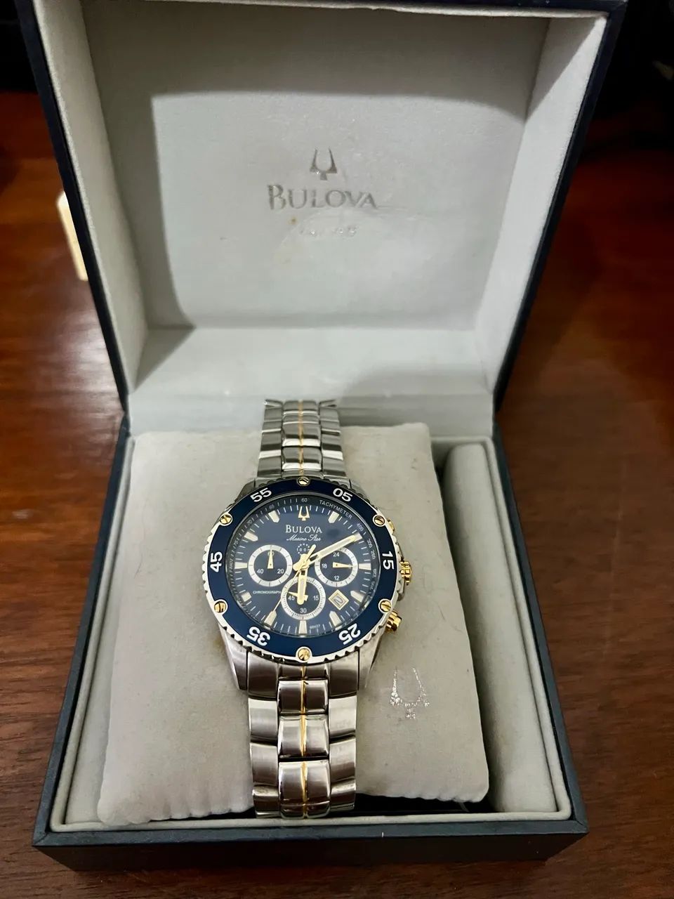 Bulova Marine Star 98B301, relógio de excelente qualidade e presença marcante. - Foto 2