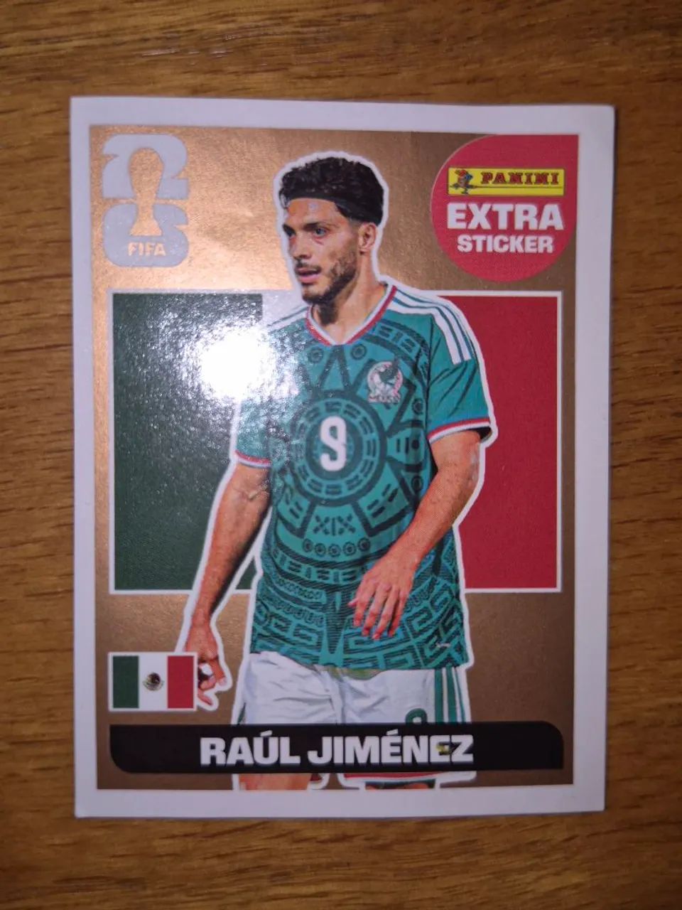 Figurinha Raúl Jimenez Bronze