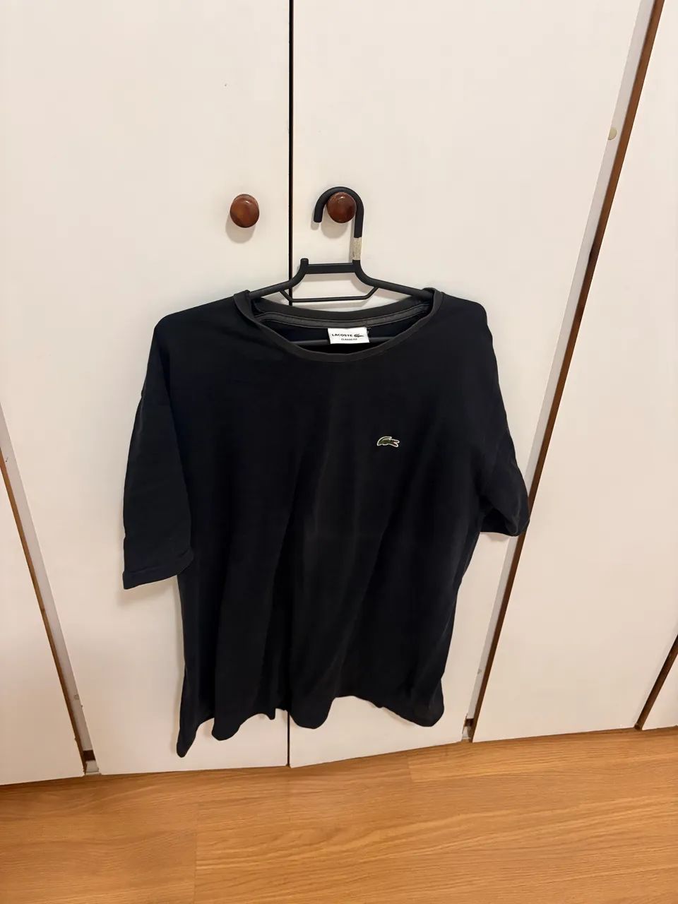 Blusa original lacoste preta 