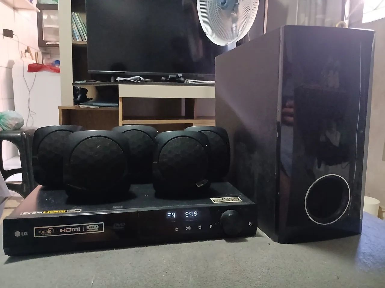 Hometheater LG com defeito