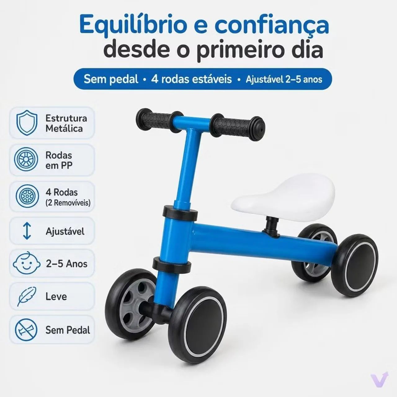 Bicicleta de Equilíbrio - Foto 2