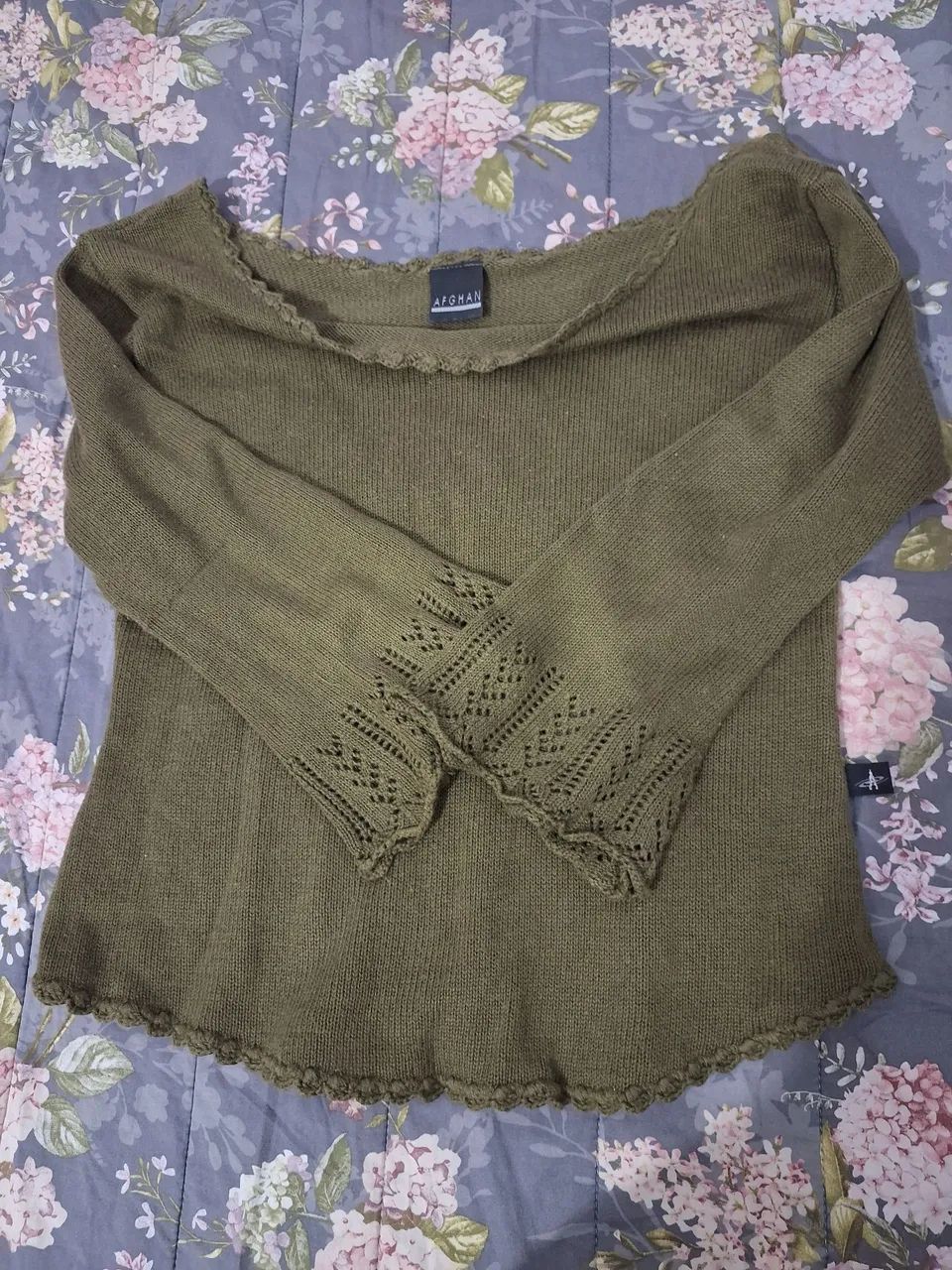 BLUSA DE MANGA COMPRIDA- TAM M 