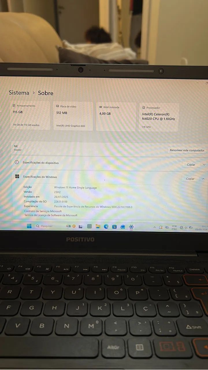 NOTEBOOK Positivo Semi Novo - Foto 2