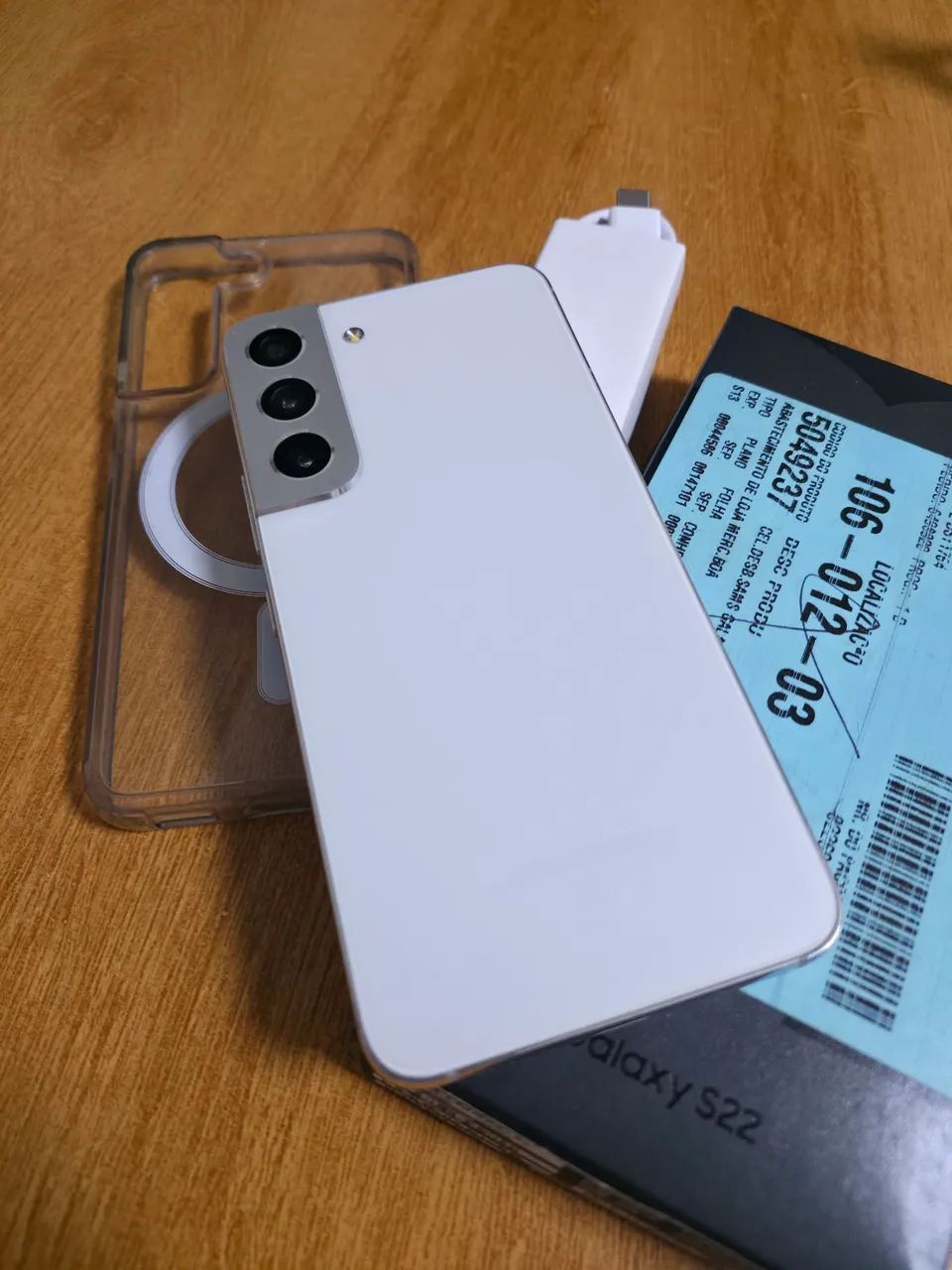 Samsung S22 Branco - 128GB - Foto 4