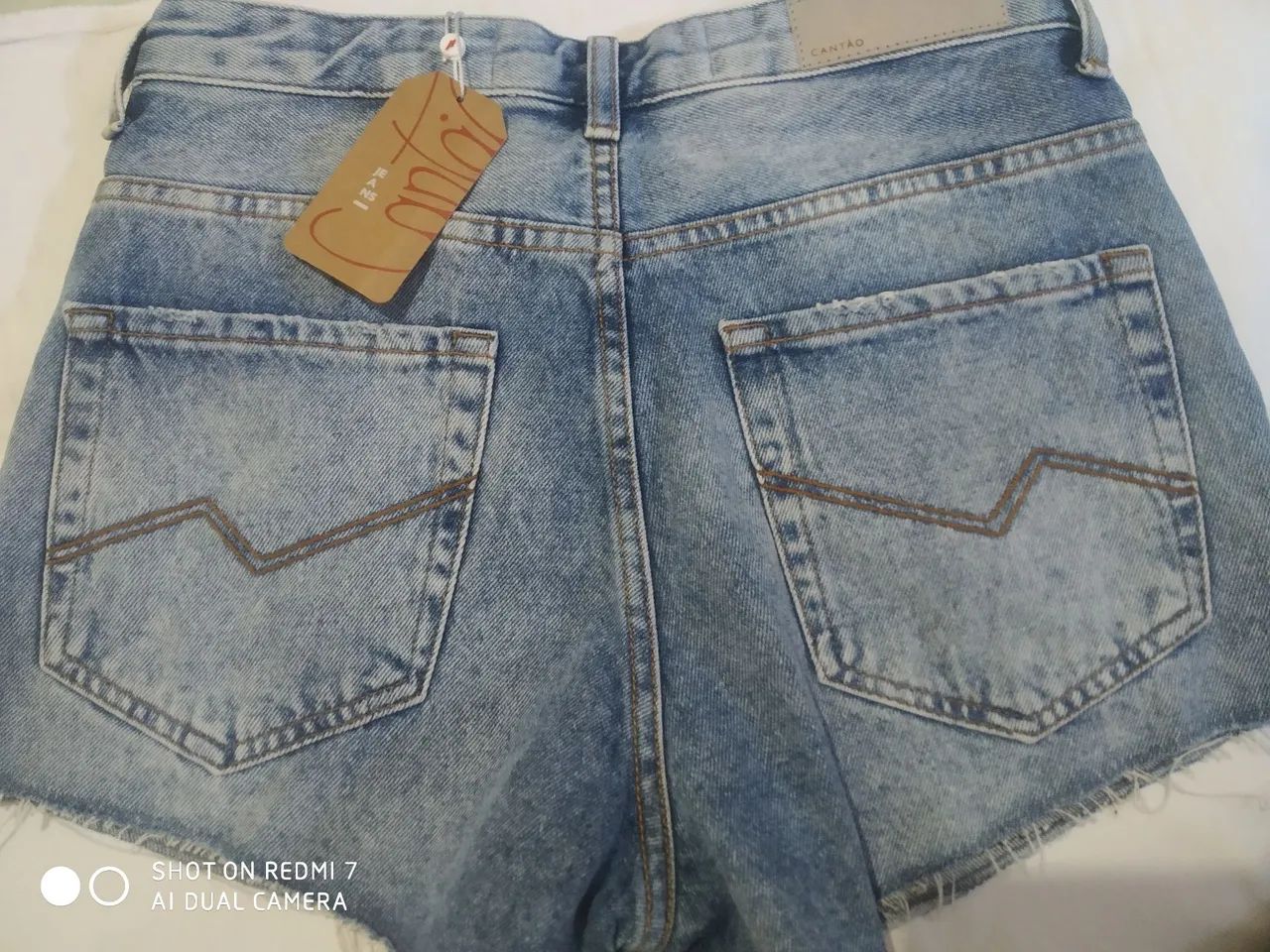 Short jeans Novo da Cantão n. 36 - Foto 2