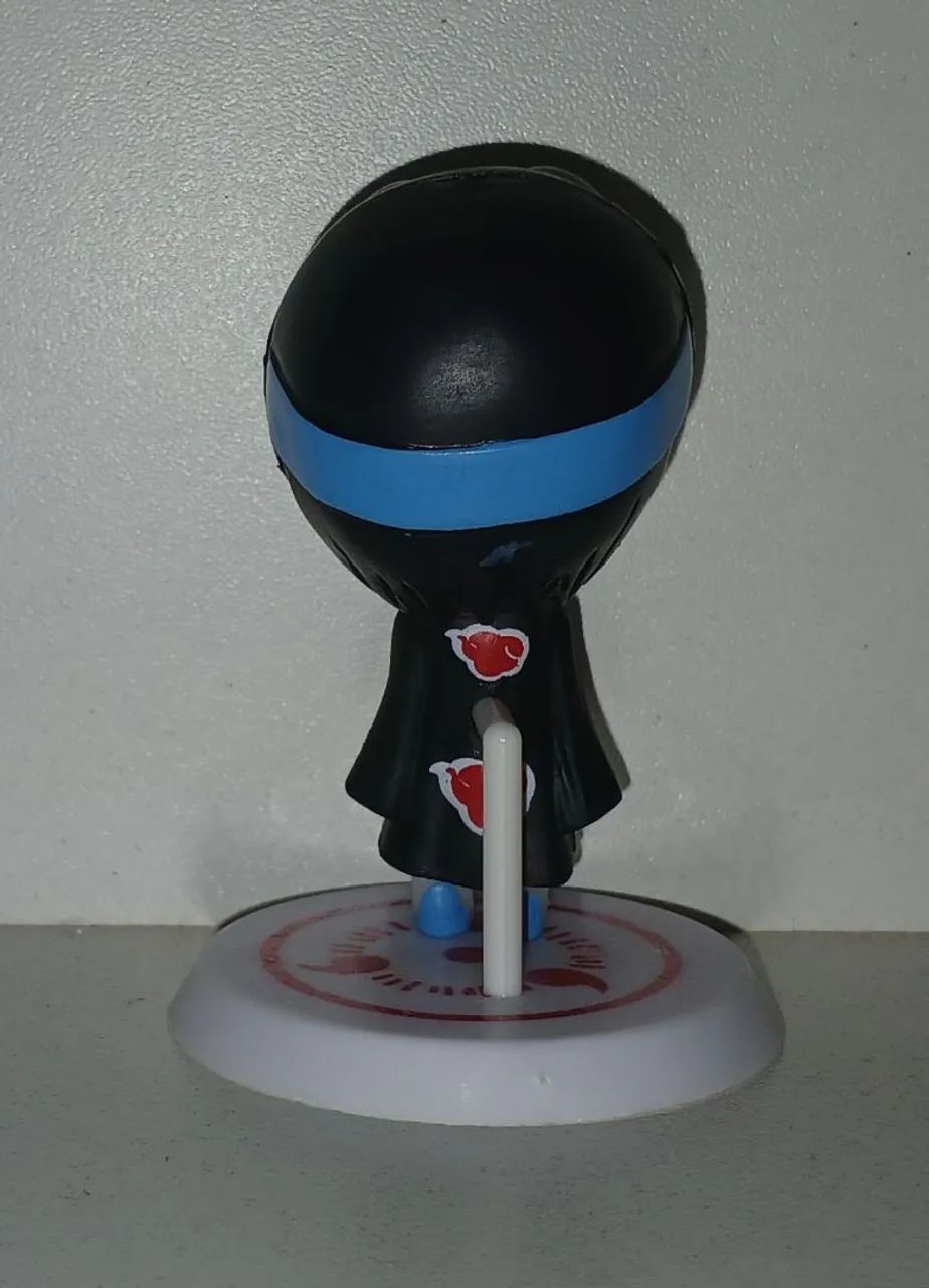 BONECO MINIATURA NARUTO ITACHI UCHIHA AKATSUKI - Foto 2
