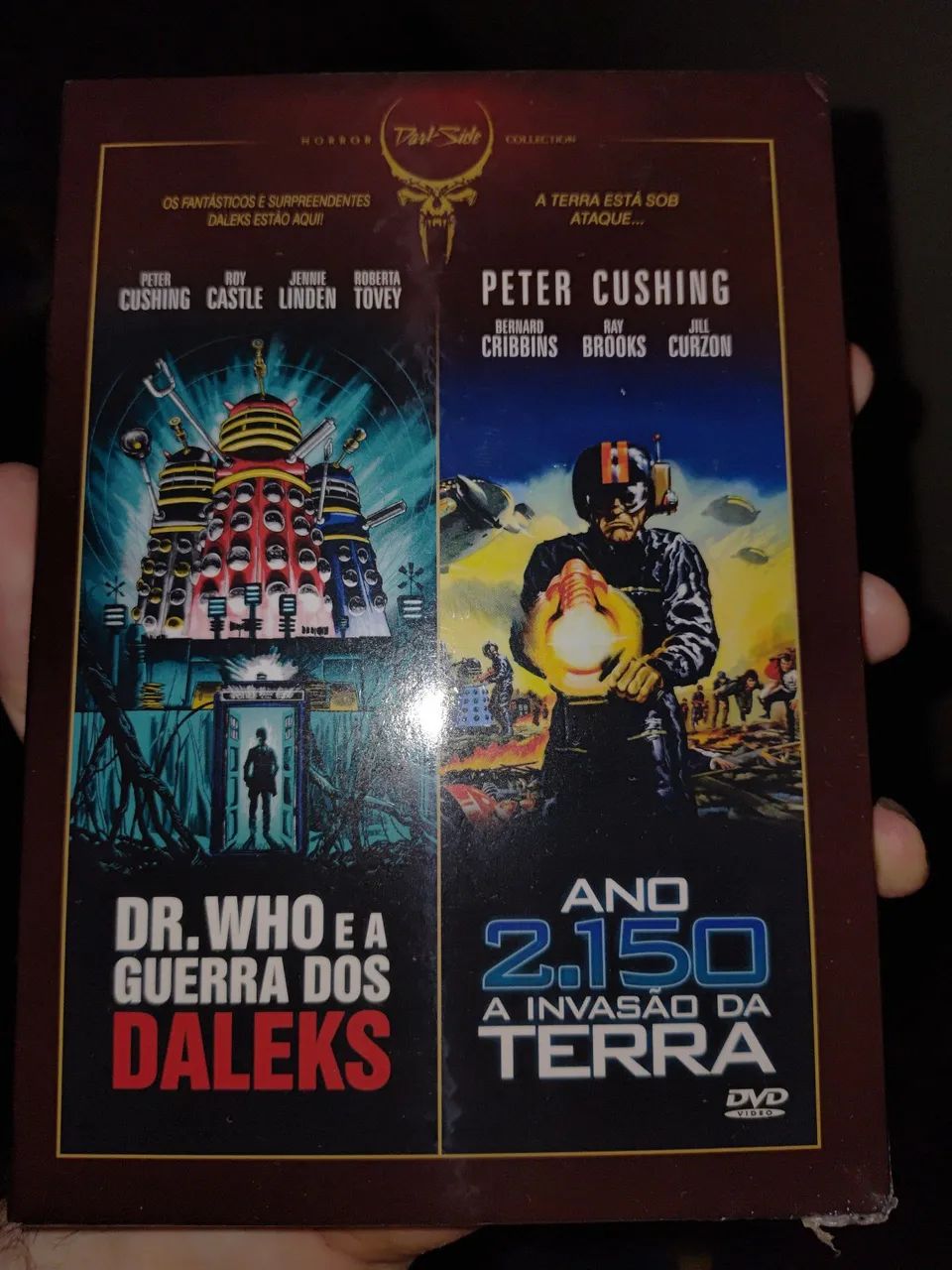 Dvd duplo dark sideral- dr. Who e a guerra dos deles+ ano 2150 a
