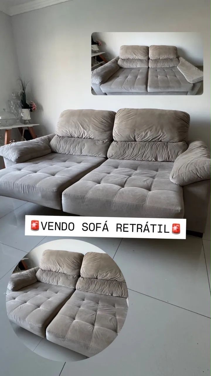 Sofá retrátil 