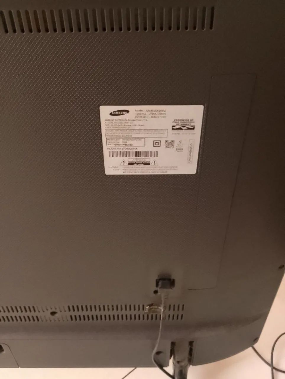 TV Samsung Smart UN48JU6000G (48 polegadas, 4K) - Foto 2