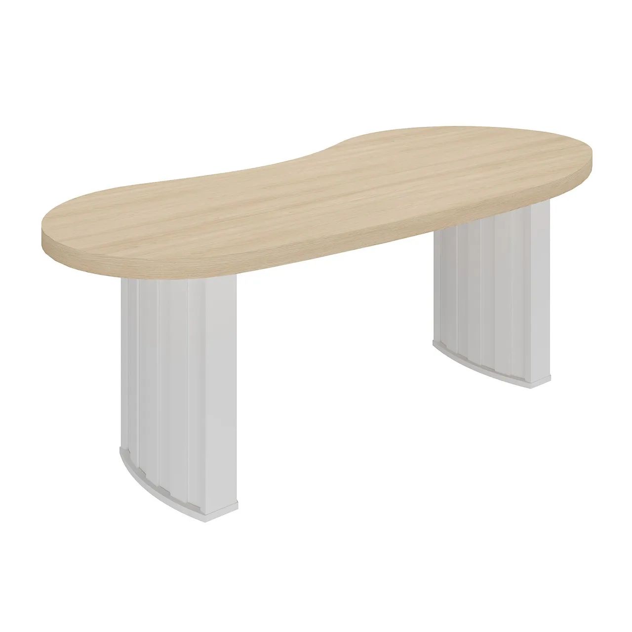 Mesa com design moderno escritório  - Foto 5