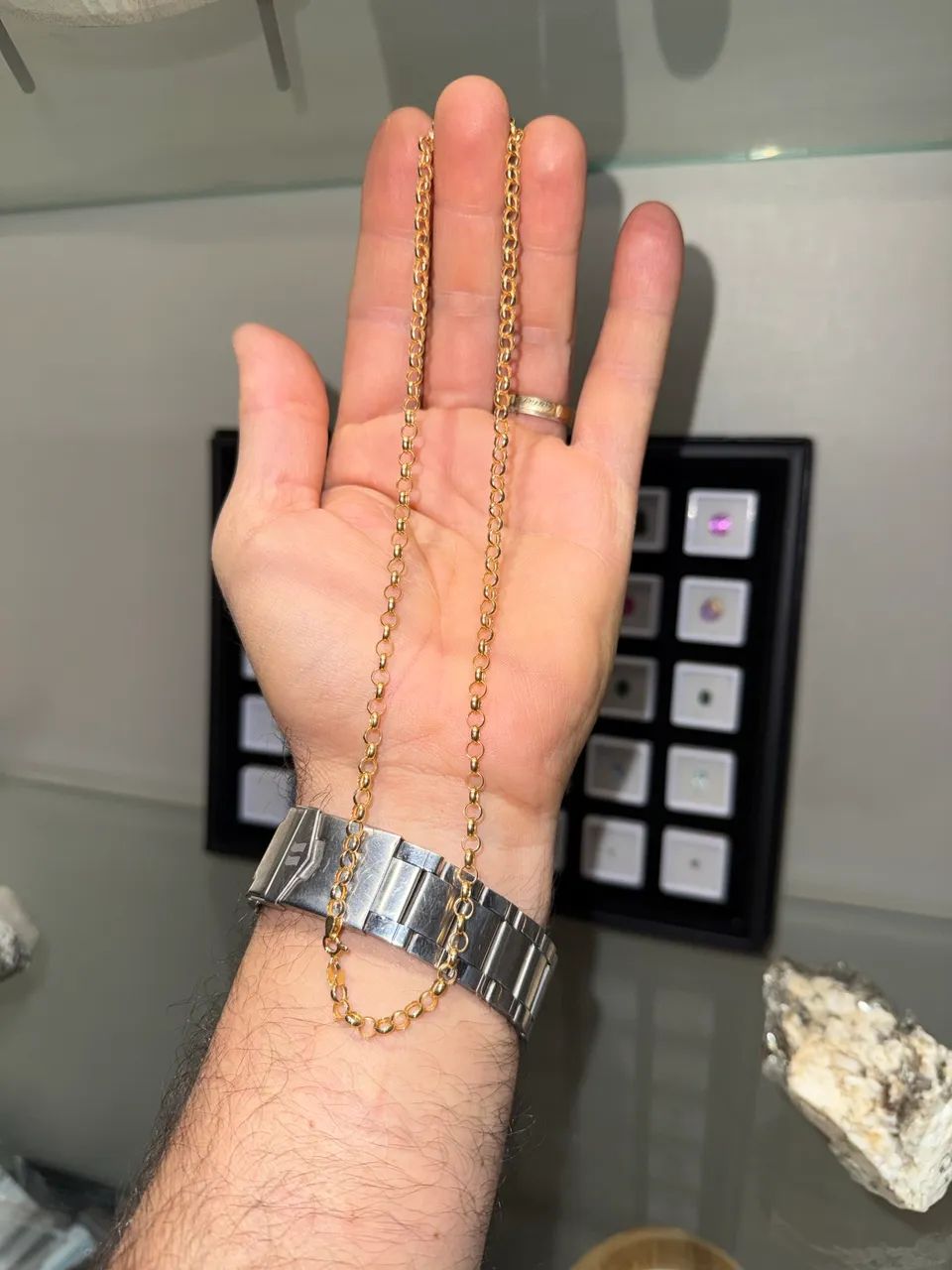 Portuguesa em ouro 18k $5.100,00 - Foto 2