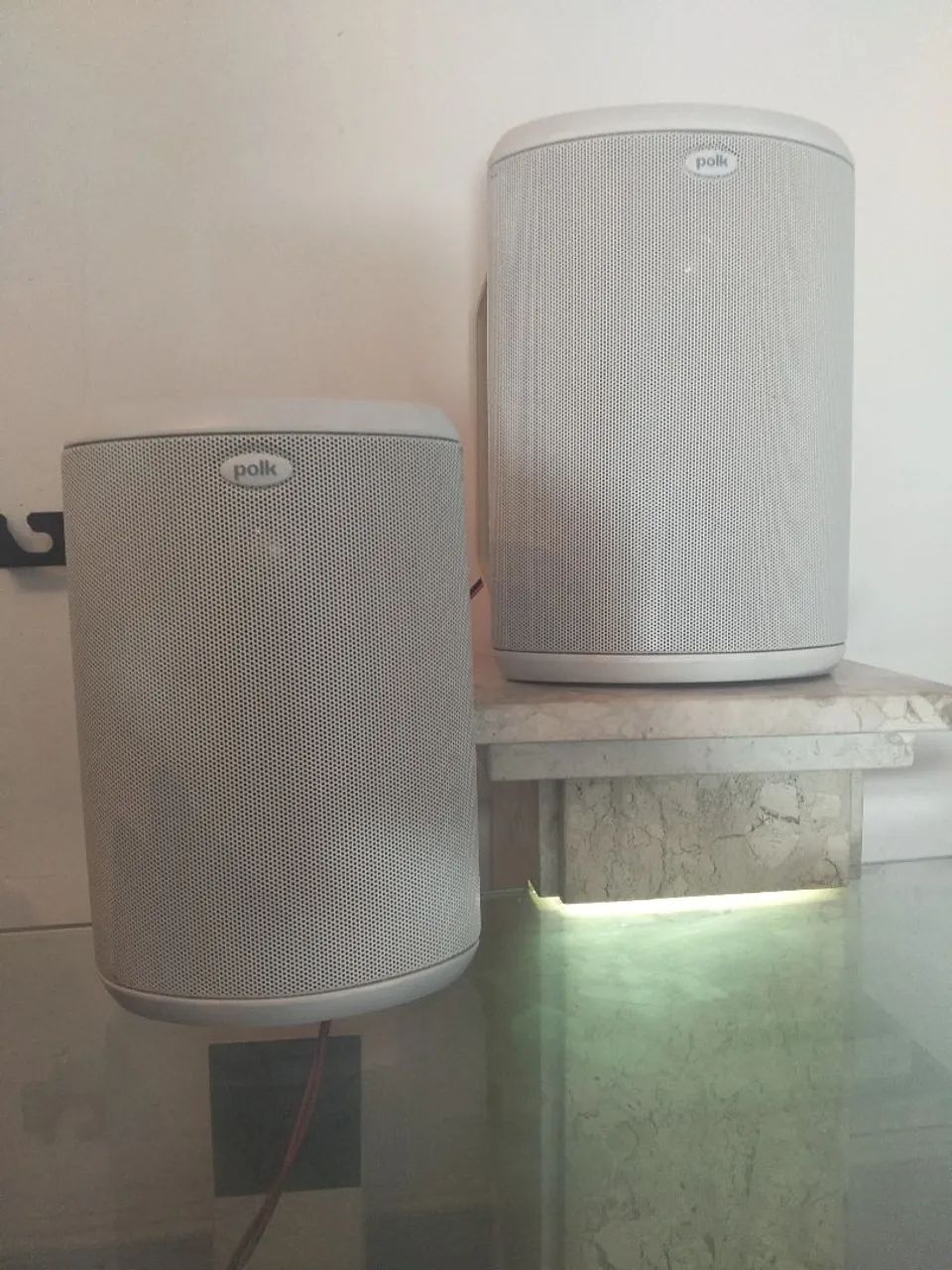 Vendo  caixas audio polk atrium 45 e atrium 55 - Foto 2