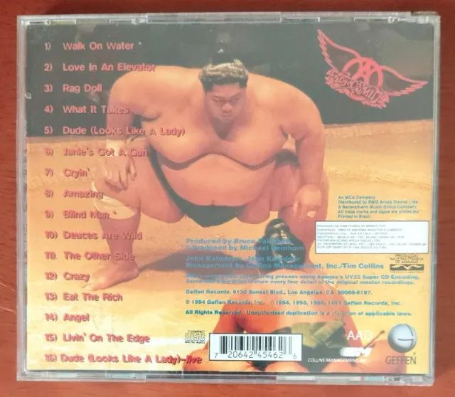 CD - Aerosmith - Big Ones - 1994 - Foto 3