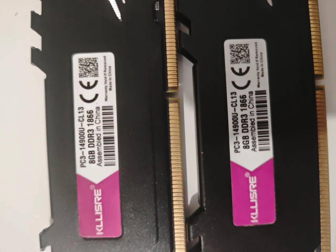 2x Kllisre Memória Ram Gamer Dissipador Desktop Ddr3 8GB 1866MHz - Foto 4