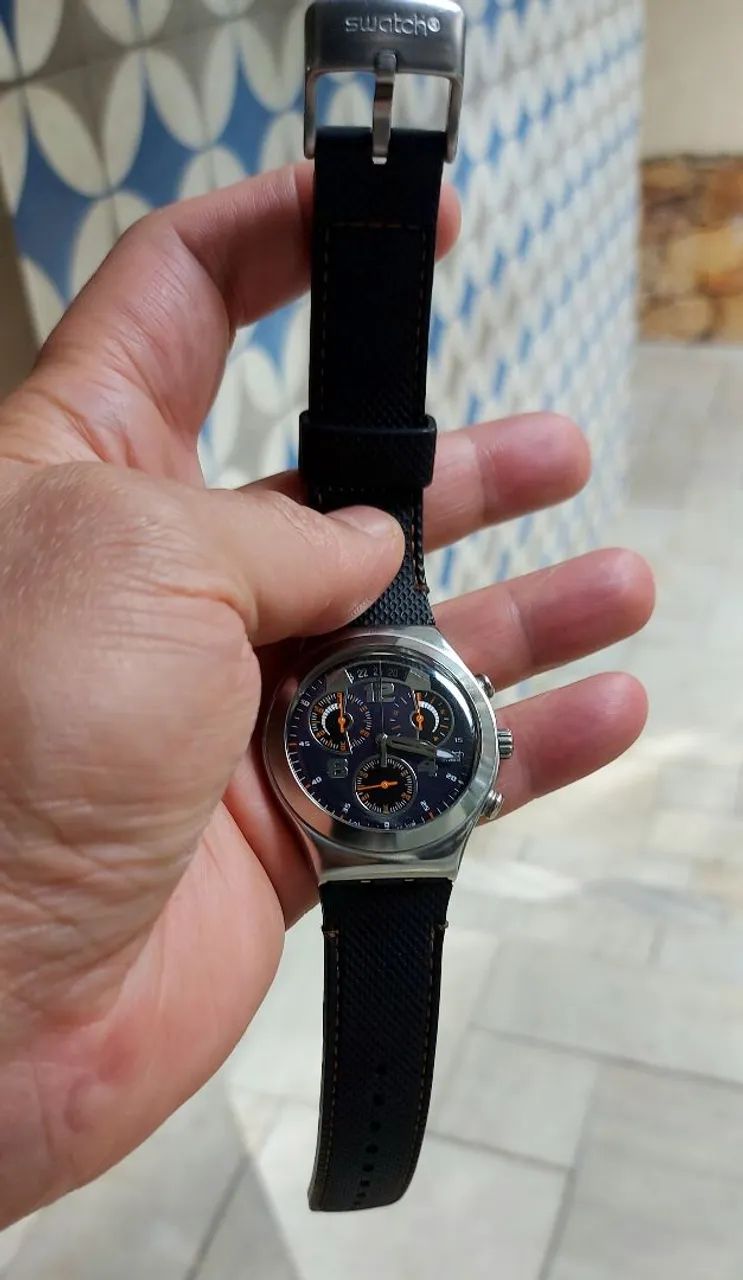 Relógio swatch cronógrafo suíço  - Foto 3