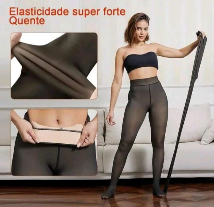 Meia calça térmica Peluciada 