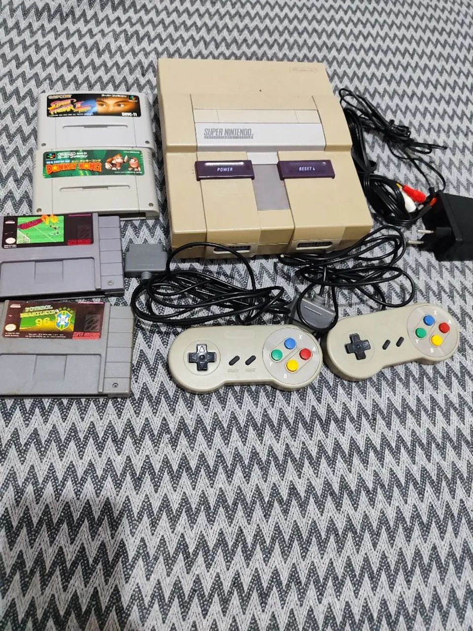 Vendo super Nintendo completo funcionando normalmente  - Foto 3