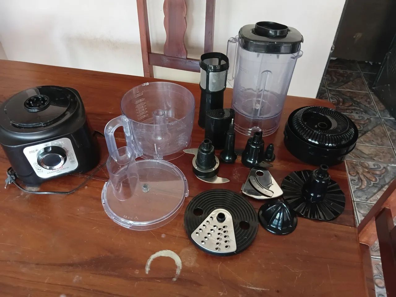 Acessórios do multiprocessador Arno   