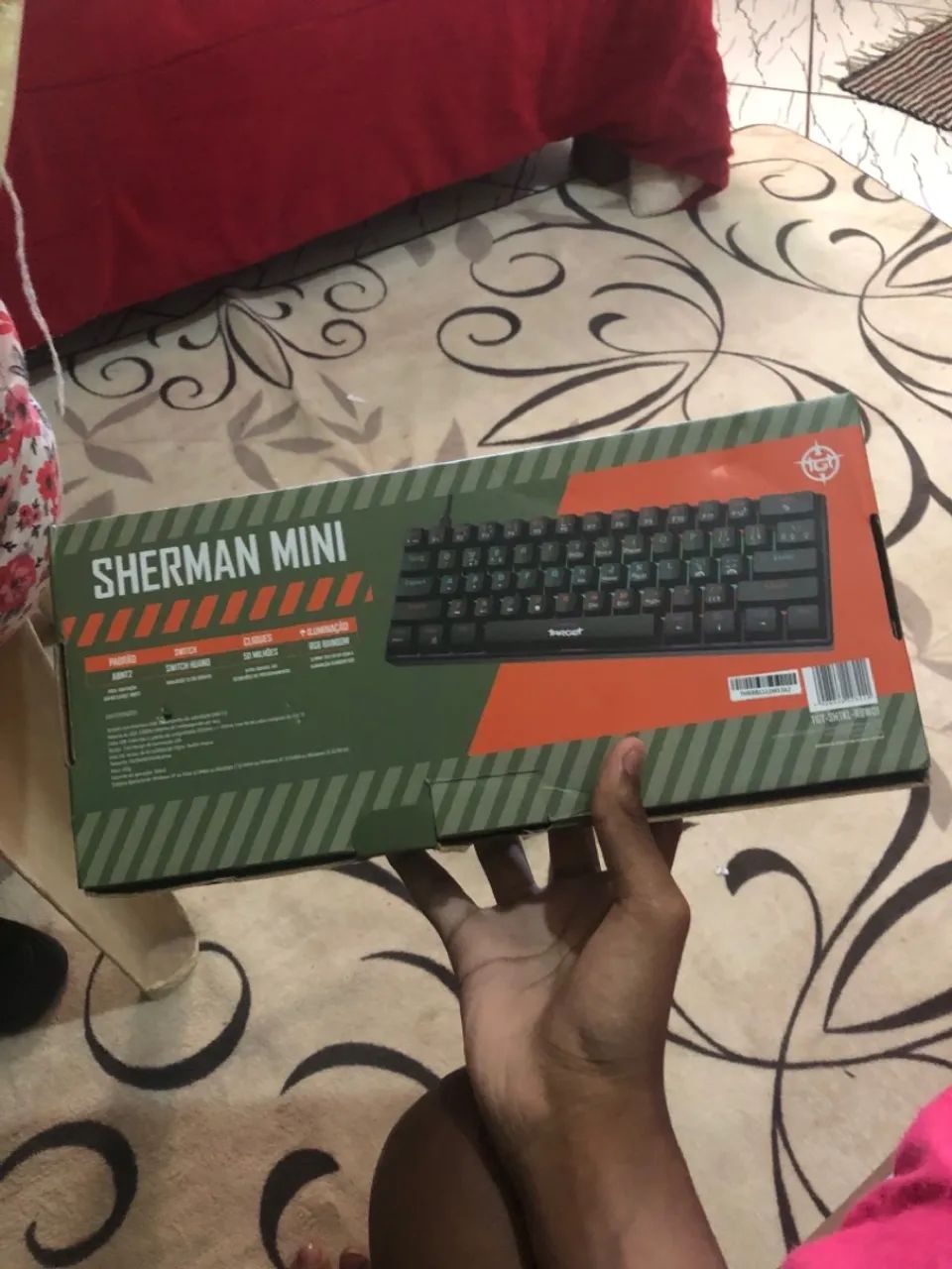 Teclado mecânico 60%