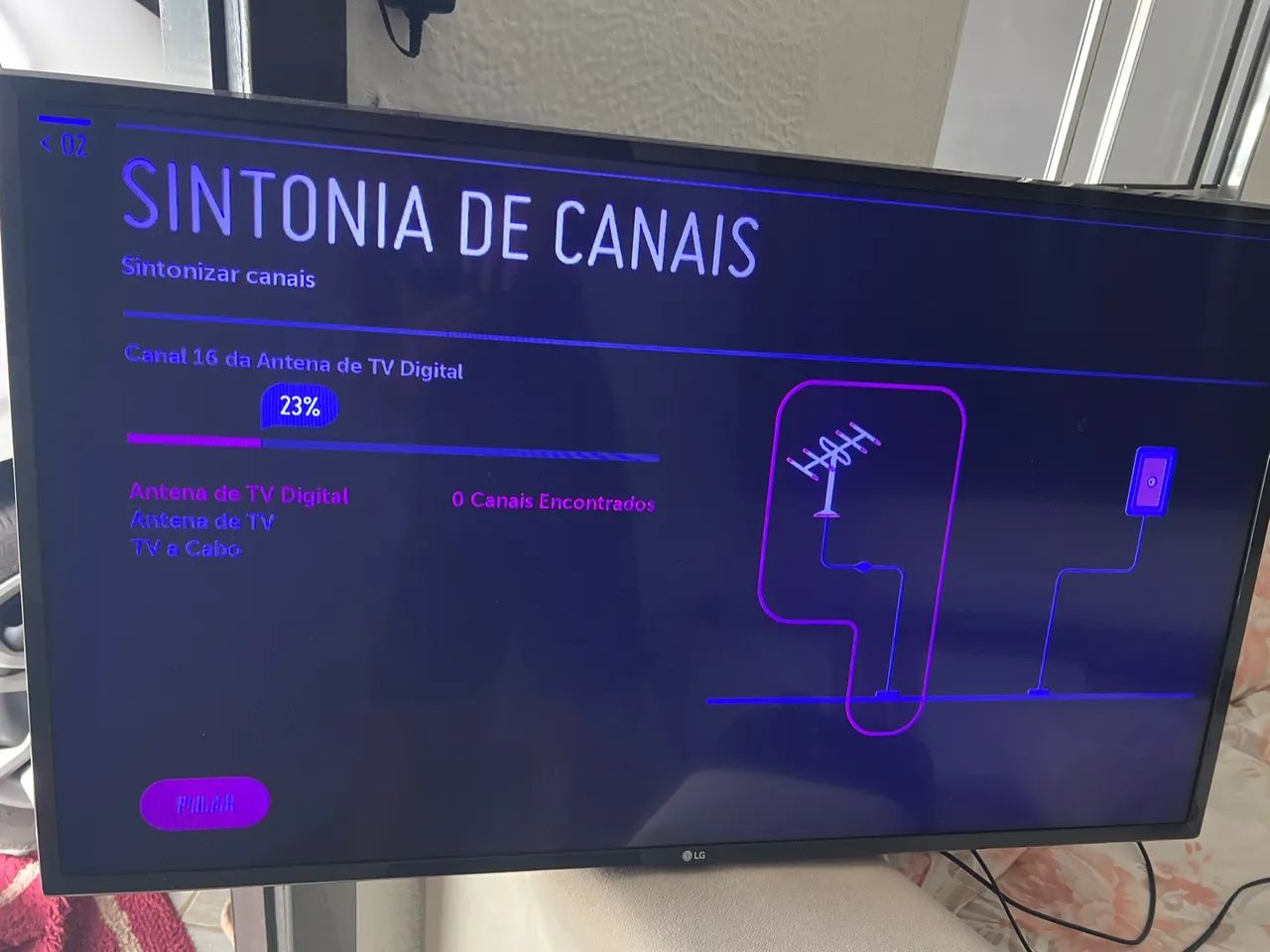 Tv 43 polegadas não é smart funcionando perfeitamente  - Foto 2