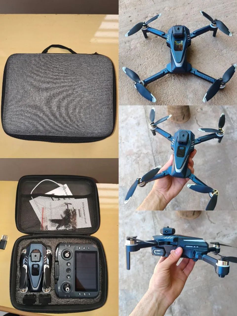 Drone GT8 Brushless azul (usado) - Foto 5