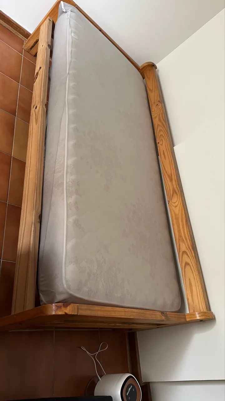 Cama de solteiro c/ colchão  - Foto 2