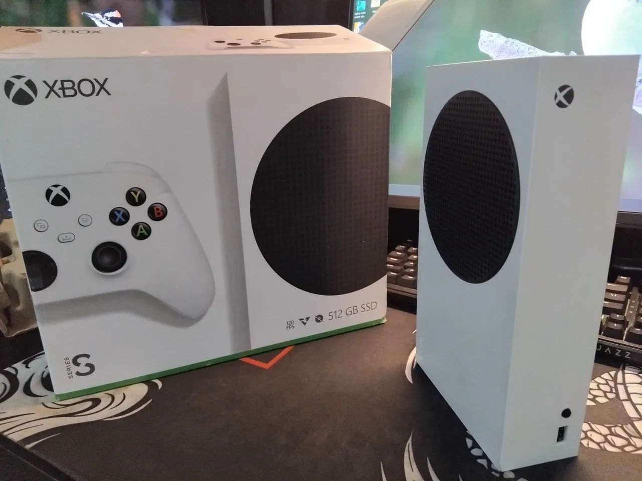 Xbox series s + acessório