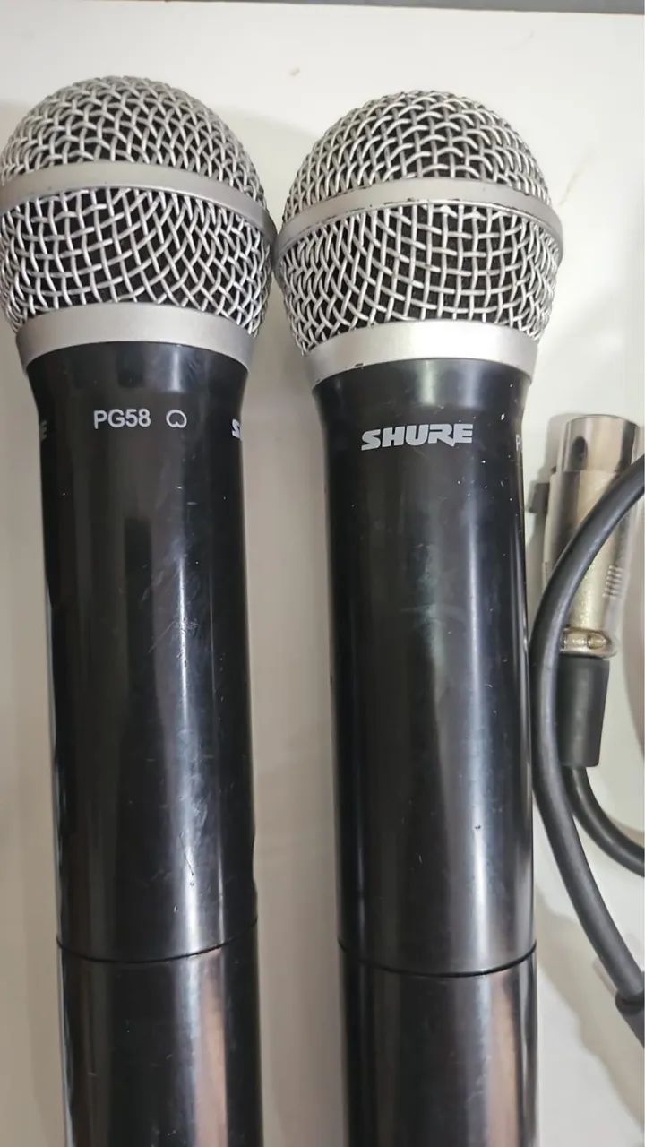 2 Microfone sem fio Shure PG58-j10 - Foto 4