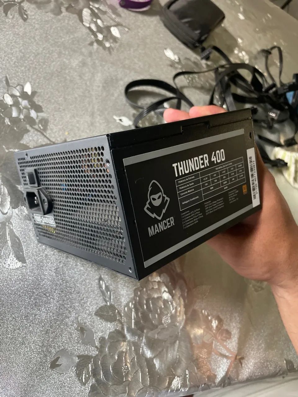 Fonte Thunder Mancer 400 80 Plus Bronze  - Foto 2