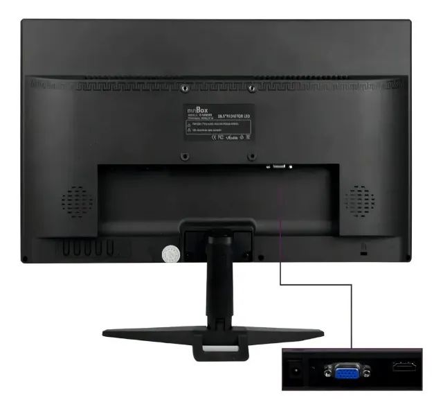 Monitor 18.5 Tela Led Hd 5ms 60 Hz Hdmi e Vga - Foto 3