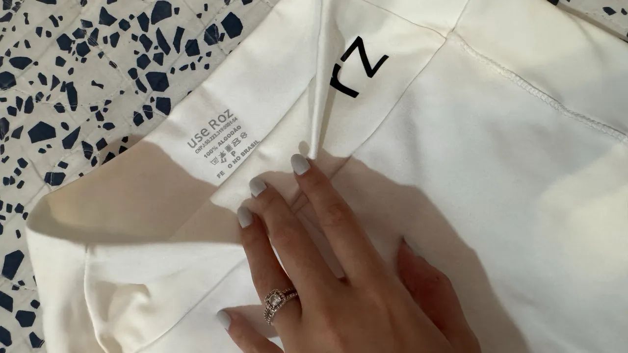 Short de academia branco  - Foto 2