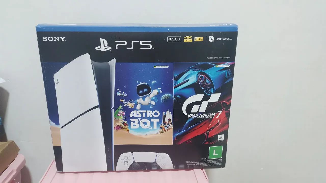 Ps5 digital 9 mês de uso 