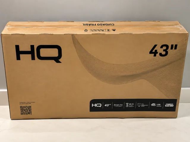Smart TV HQ 43 - NOVA - Na Caixa