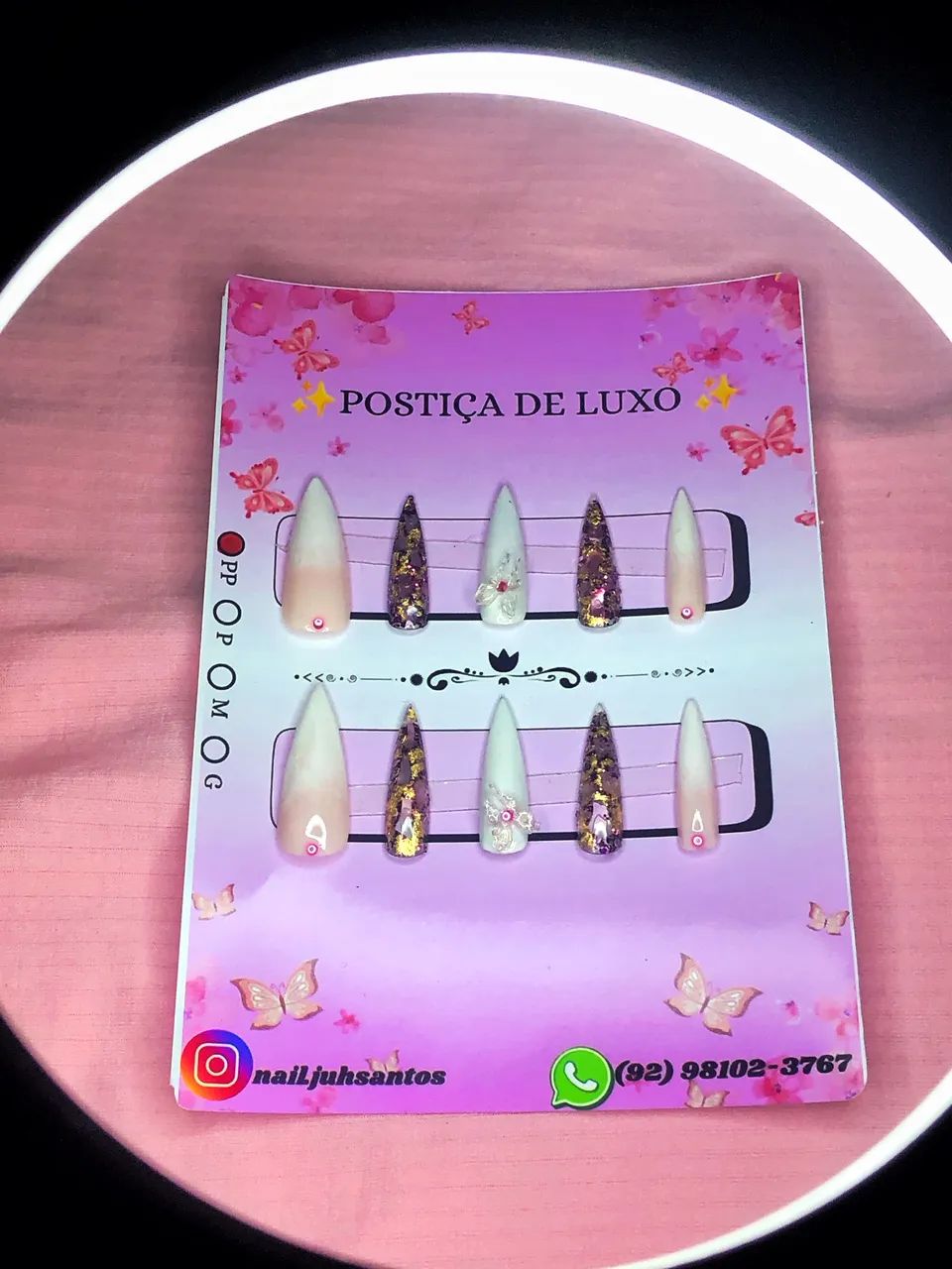 POSTIÇA DE LUXO~PRONTA ENTREGA - Foto 4